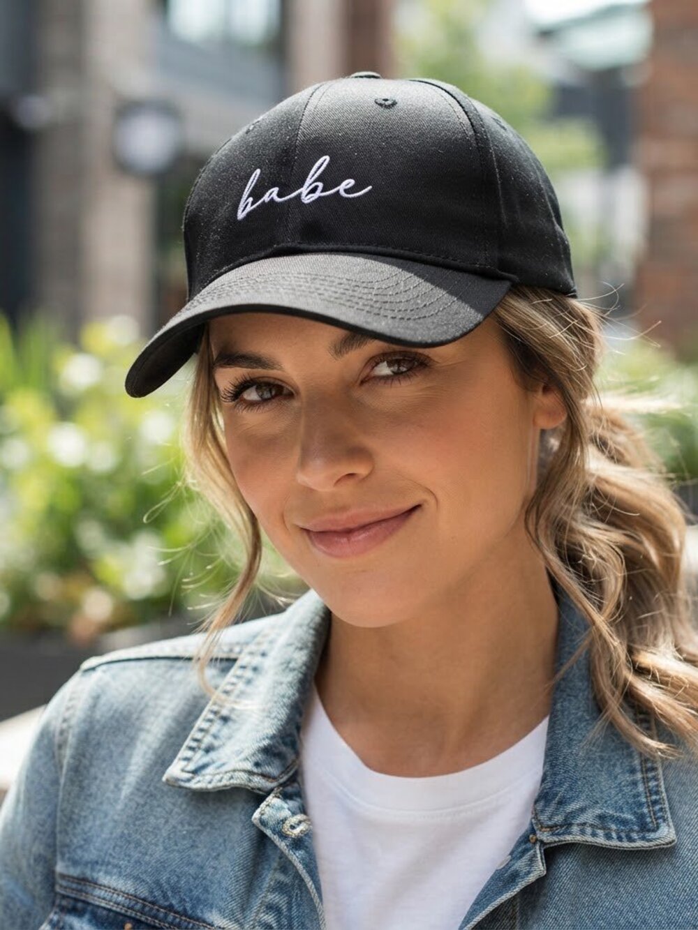 Babe Black Hat Cap Lightweight